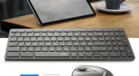   Acer Chrome Combo Set KM501, Wireless Bluetooth 5.2 Tastatur mit Maus, Slim-Design, QWERTZ-Layout und Silent Keys, Chromebook zertifiziert, antimikrobiell, schwarz 29,90 €